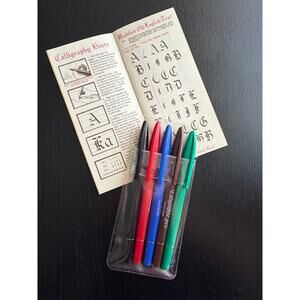 Vintage calligraphy set